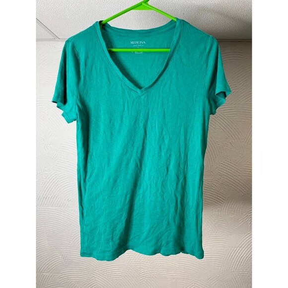 Merona Green Large Vneck - Picture 1 of 4